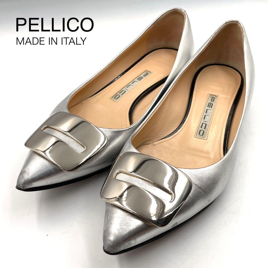 PELLICO ペリーコ フラット アネッリ フィッビア シルバー