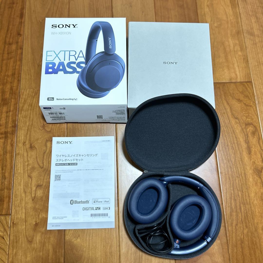 Iwabuchi様専用 SONY WH-XB910N(L) BLUE 画像3
