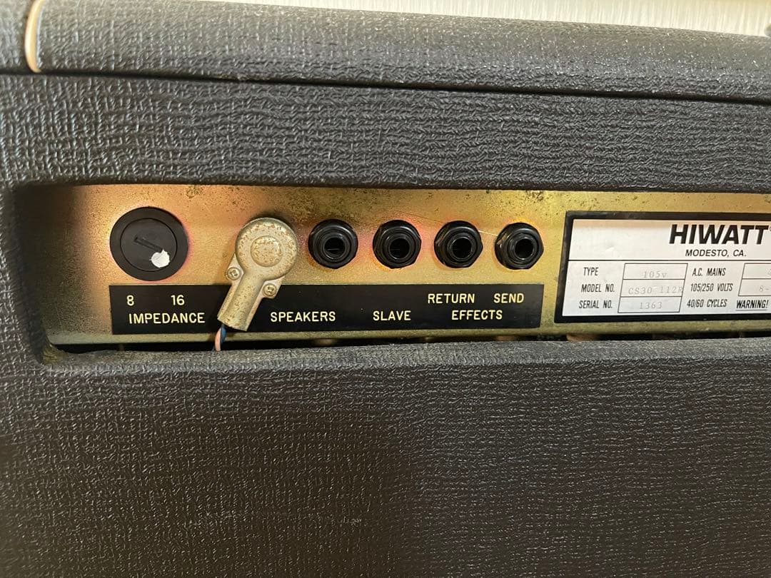 Hiwatt Lead 30 アメリカ製