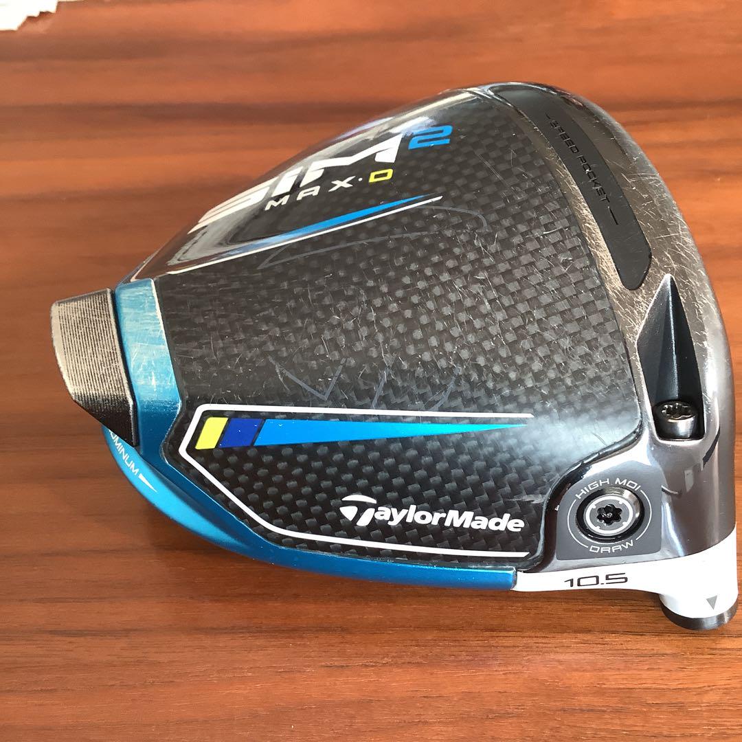 人気が高い Taylormade テーラーメイド 10.5度ドライバーヘッドのみ SIM2 クラブ
