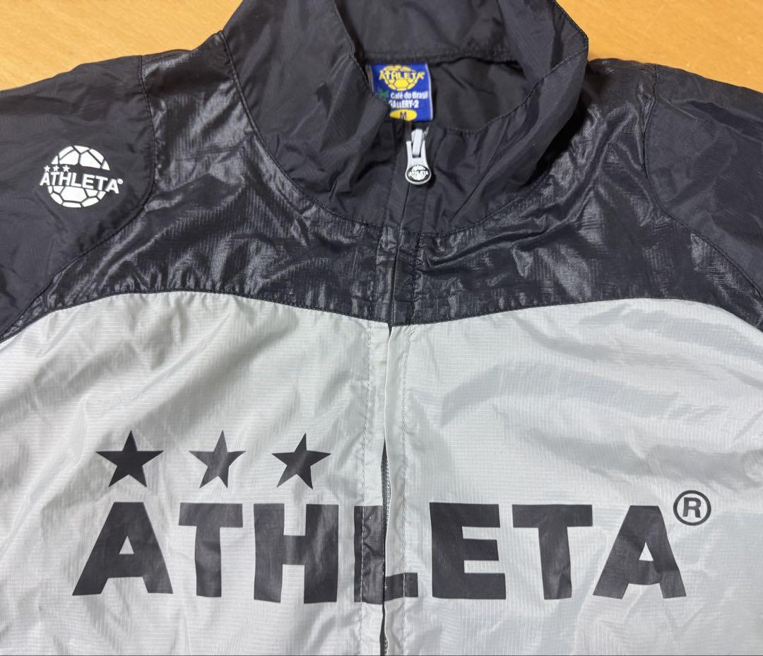 驚きの激安価格 ATHLETA ピステ・ウィンドブレーカー メルカリ - グレー/ブラック ウェア