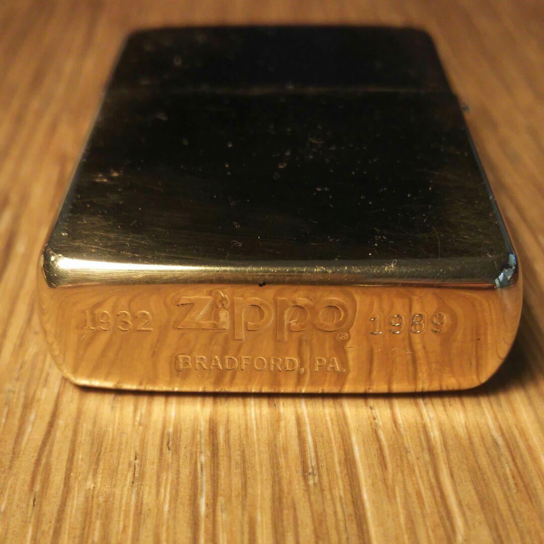 ZIPPO THE ONLY ZIPPO 絶版 H3zGI-m51788371373 ジッポー ゴールド 大特価国産