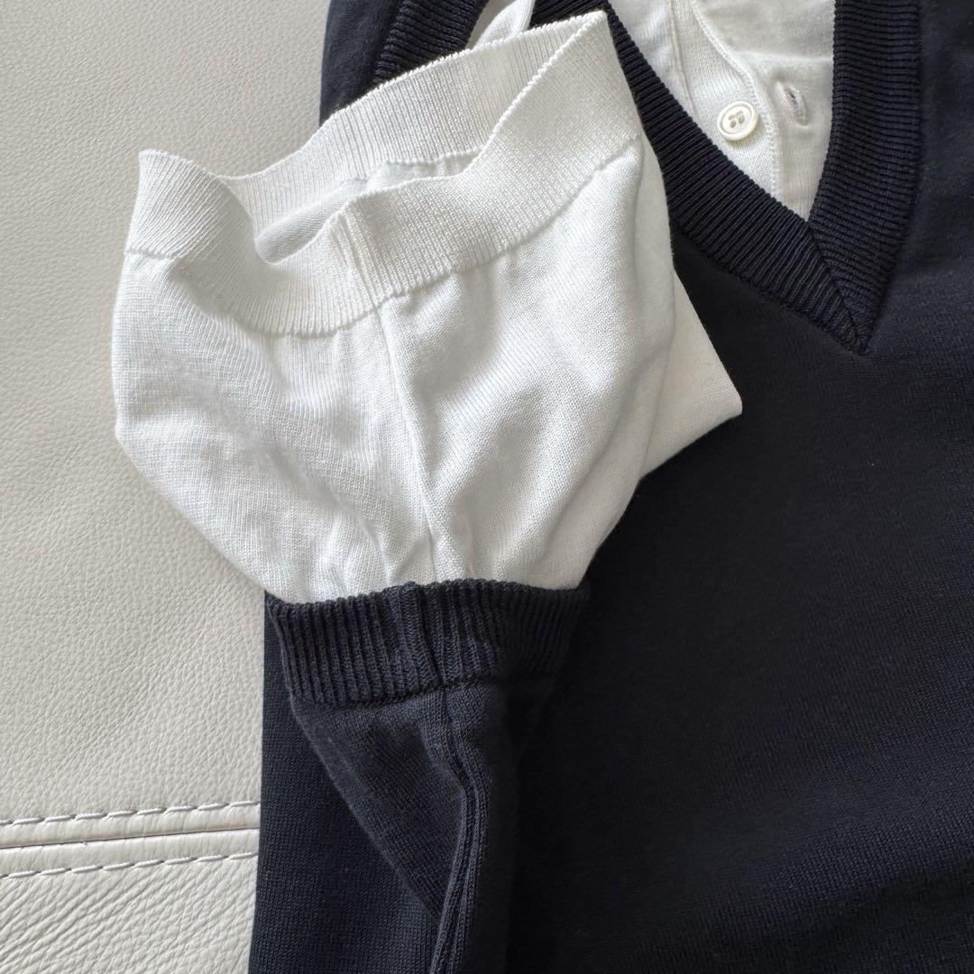 ○美品○クラブハウス Fake layered Vest+Polo'24 - メルカリ