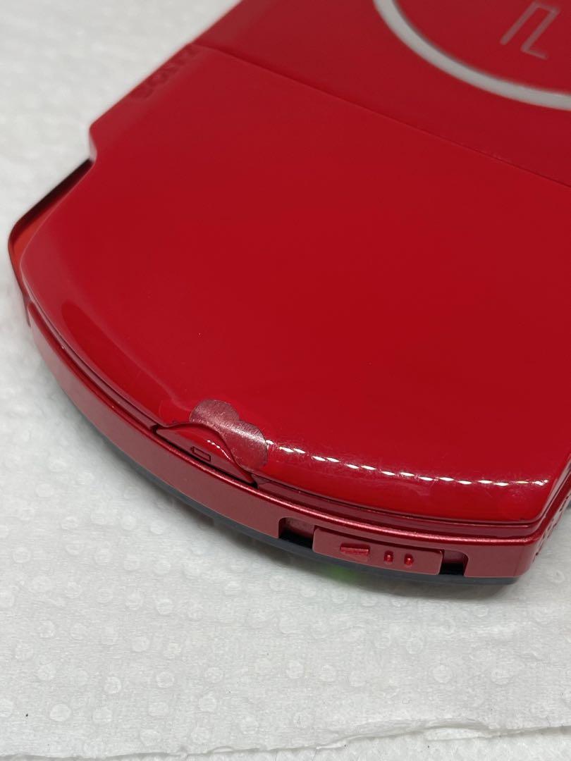 PSP3000　ブラックレッド　SONY　本体