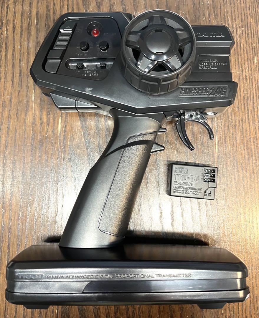 【中古】プロポ・受信機・バッテリー・充電器のみ タミヤファインスペック2.4G