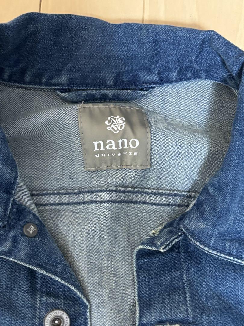 nano universe デニムジャケット　短丈