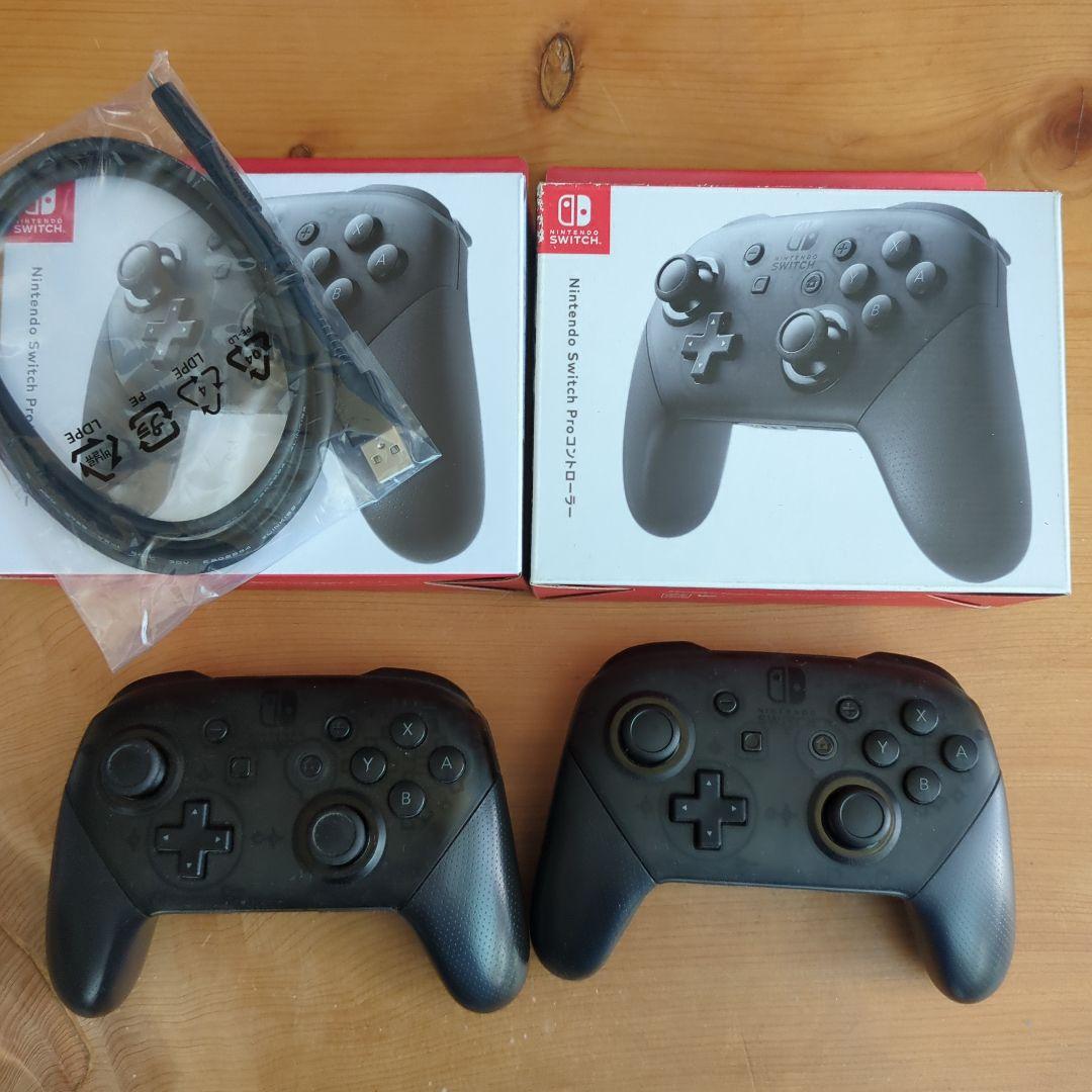 Nintendo Switch 本体+プロコン2台+グリップコントローラー