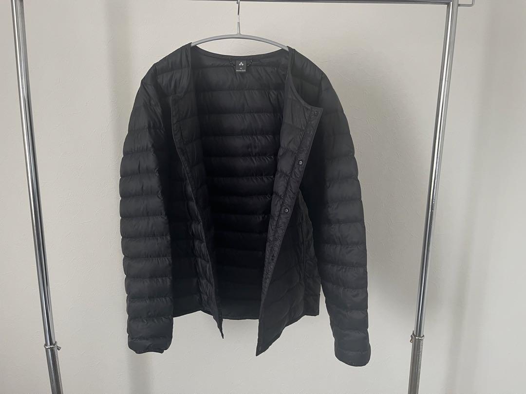 モンベル スペリオダウン ラウンドネックジャケット M 黒　美品