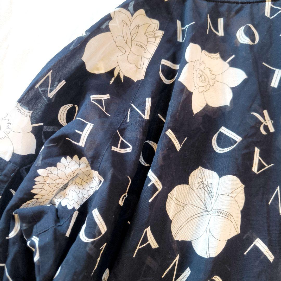 LEONARD レオナール SPORTS シアー ブルゾン 花柄