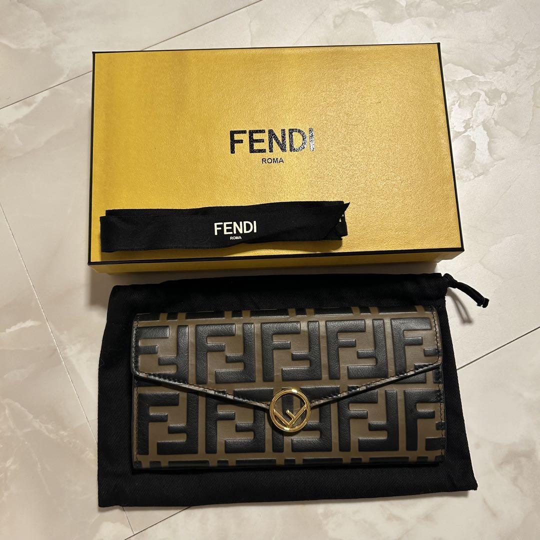 FENDI 現行 長財布 エフ イズ フェンディ