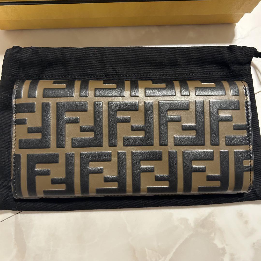 FENDI 現行 長財布 エフ イズ フェンディ