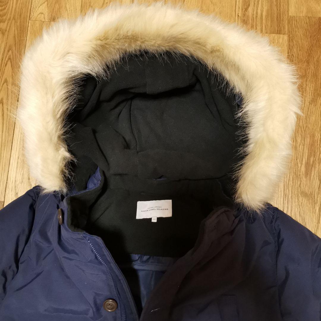 united arrows グリーンレーベル ダウンジャケット 155