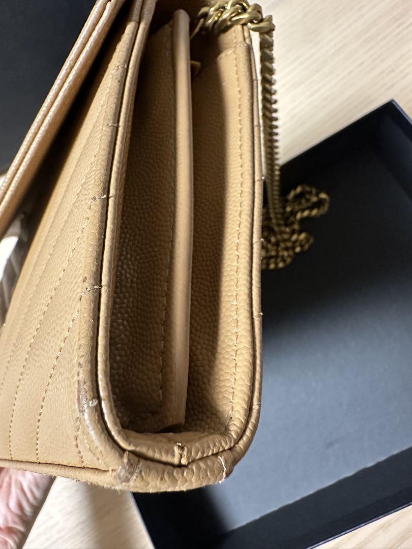 イブ　サンローラン　YSL チェーンウォレット　バッグ