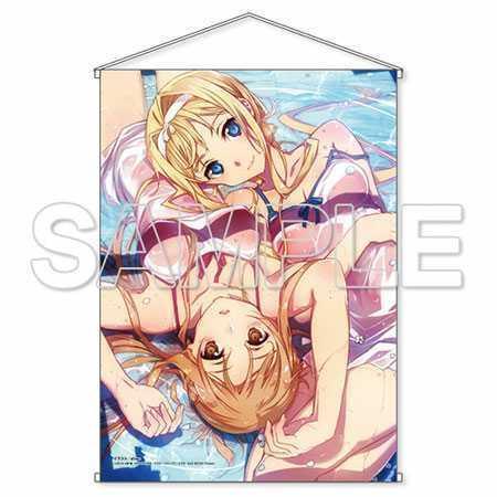 ソードアート・オンライン　濡れ透けアスナ＆アリス　ダブルスエードタペストリー 6,900円