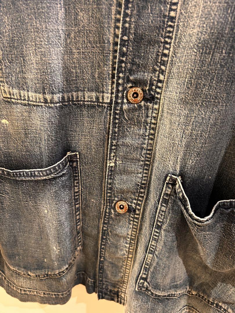 Ksubiスビ Ron Hermanロンハーマン別注 Damage Denim Shirt