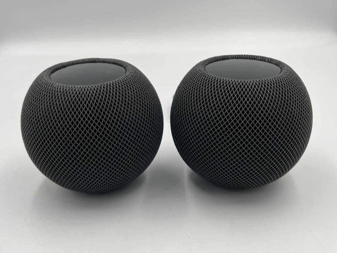 Apple HomePod mini スペースグレー 2個セット