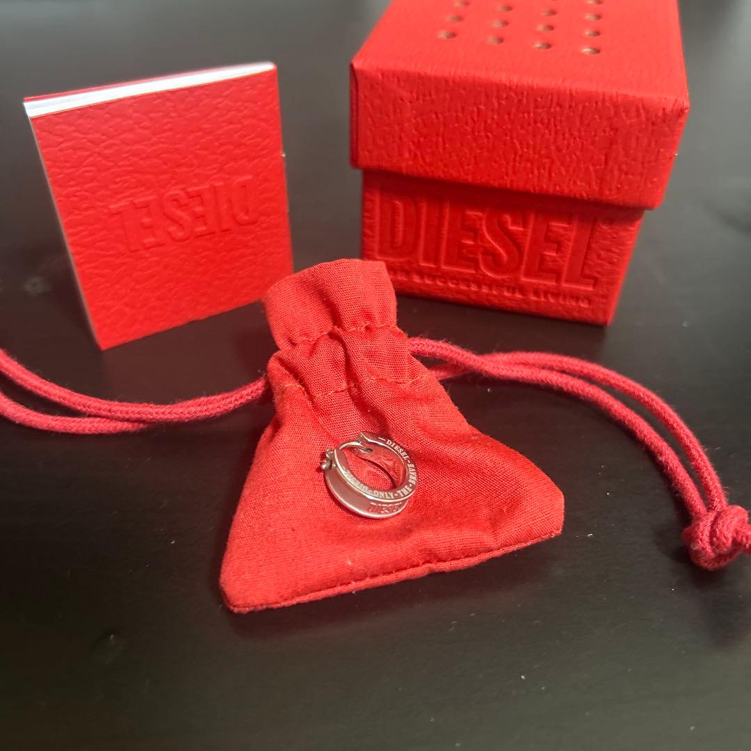 ピアス(片耳用) DIESEL シルバー