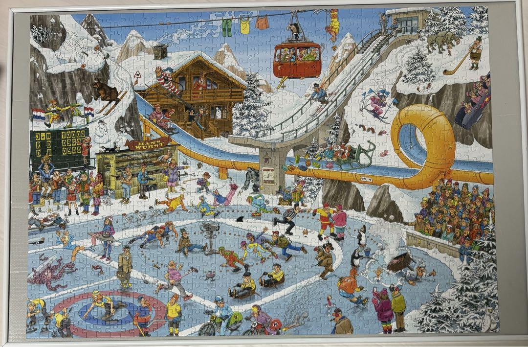 JUMBO comic puzzle 1000ピースジグソーパズル2点セット JUMBO comic puzzle 1000ピースジグソーパズル2点セット