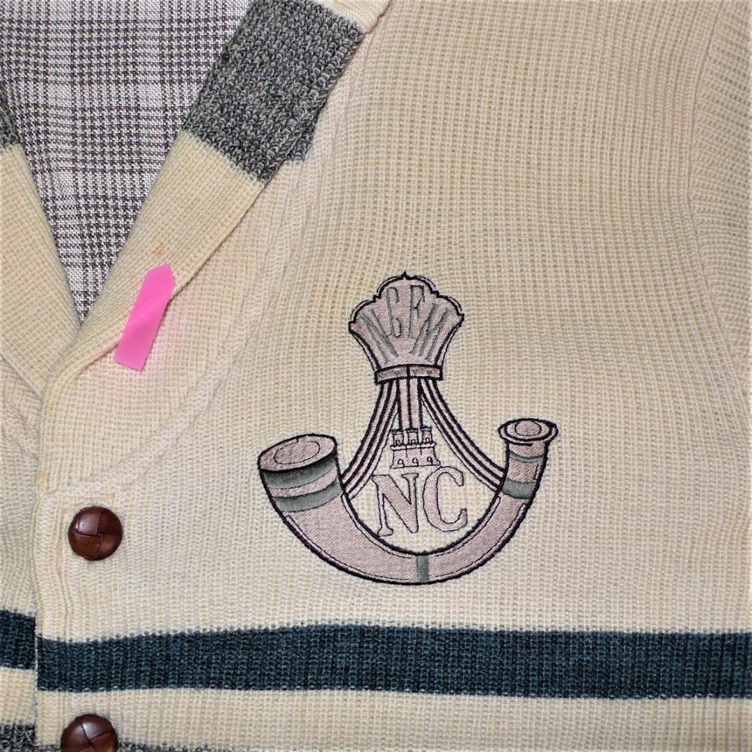 80ｓ　NICOL CLUB ニコルクラブ ニット　リバーシブル　カーディガン