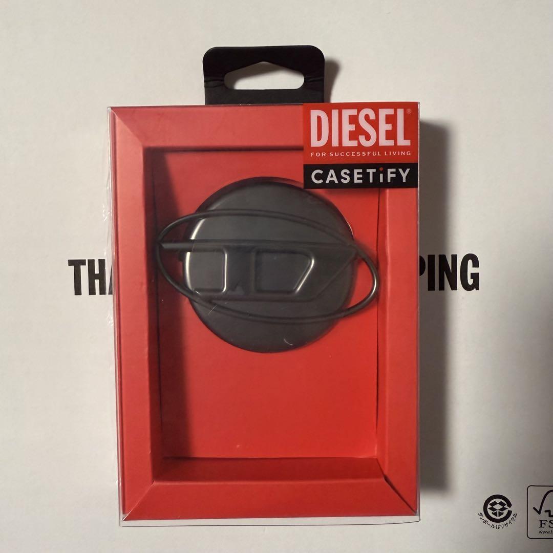 CASETiFY DIESEL ガンメタル グリップスタンド 14,820円