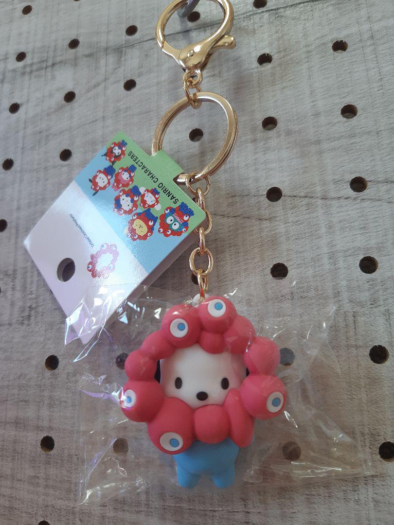 在庫処分セール 新品】大阪万博サンリオSanrio ミャクミャク立体ポチャッコ キーホルダー・アクリルキーホルダー