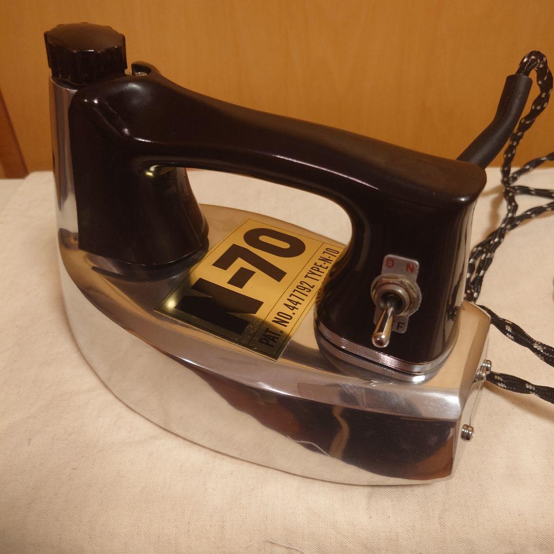 動作確認済】編み物仕上げ用専門アイロン 磯田電気製作所 N70