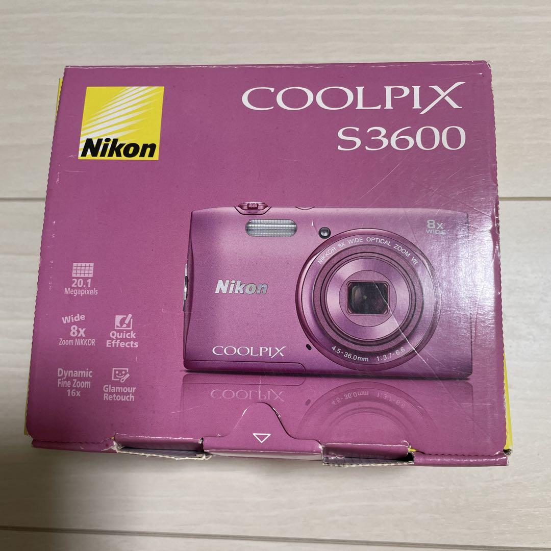 Nikon COOLPIX ピンク 8倍光学ズーム