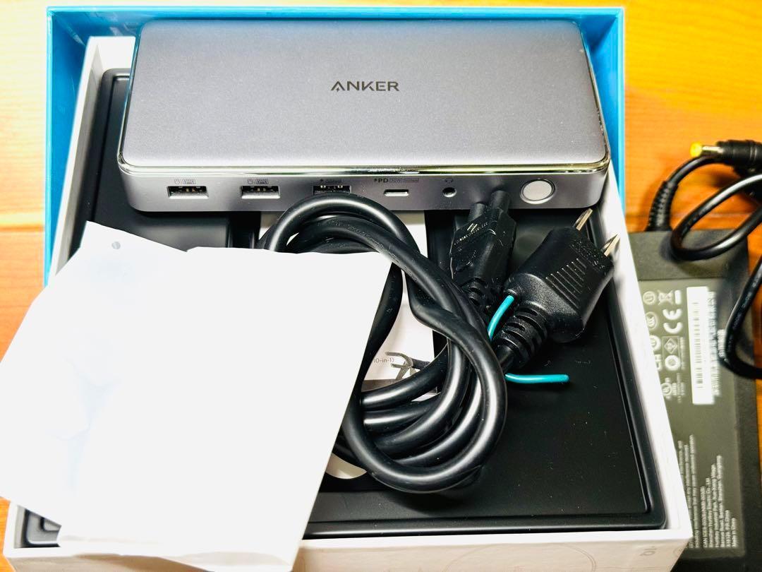 Anker 563 USB-C ドッキングステーション (10-in-1)