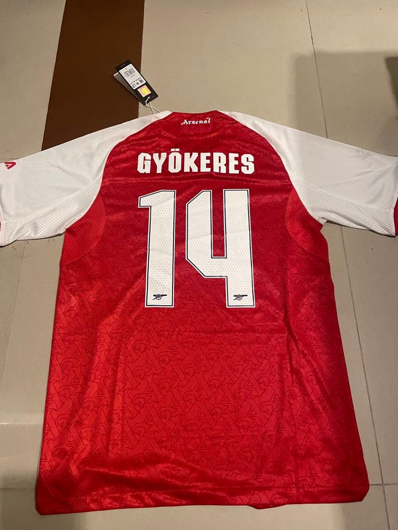 アーセナル GYÖKERES 14番 Lサイズ シャツ