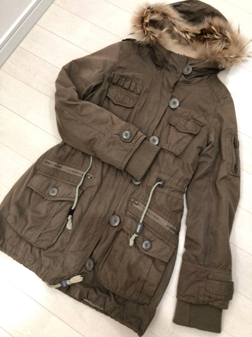 レディス イング INGNI モッズコート カーキ Mサイズ 好評