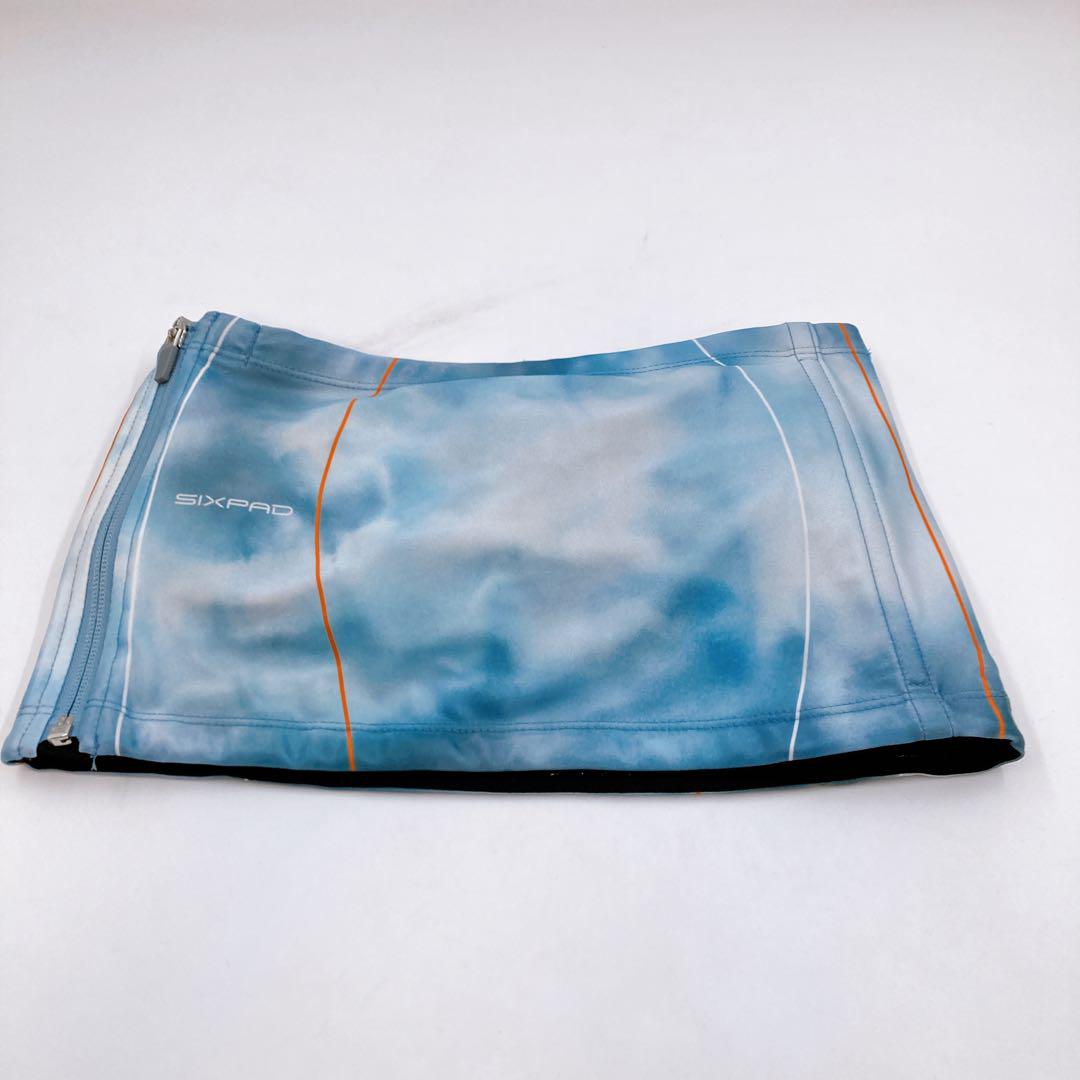 【美品】シックスパッド パワースーツ コアベルト　ブルーMサイズ