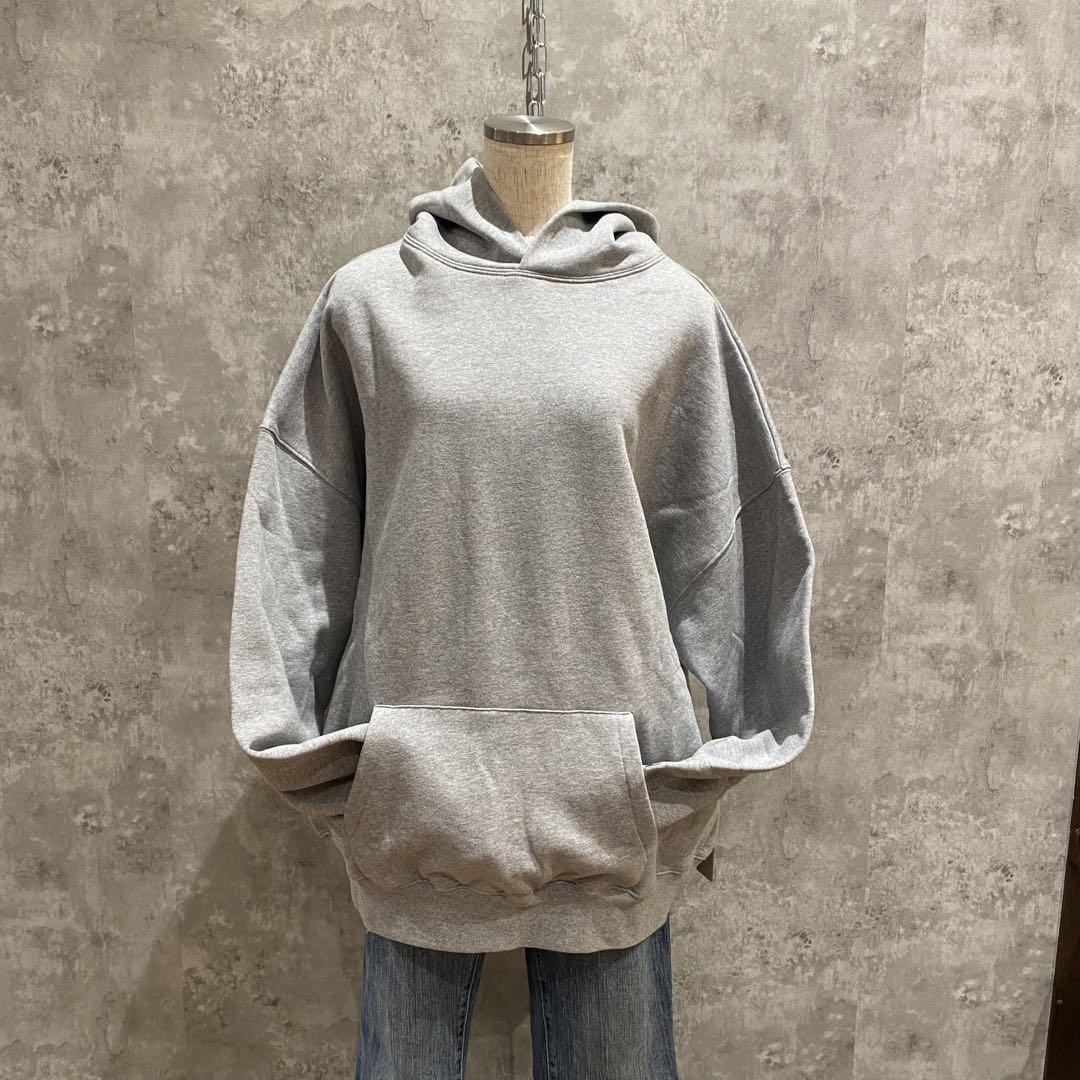 新品 ESSENTIALS ロゴ プリント パーカー エッセンシャルズ