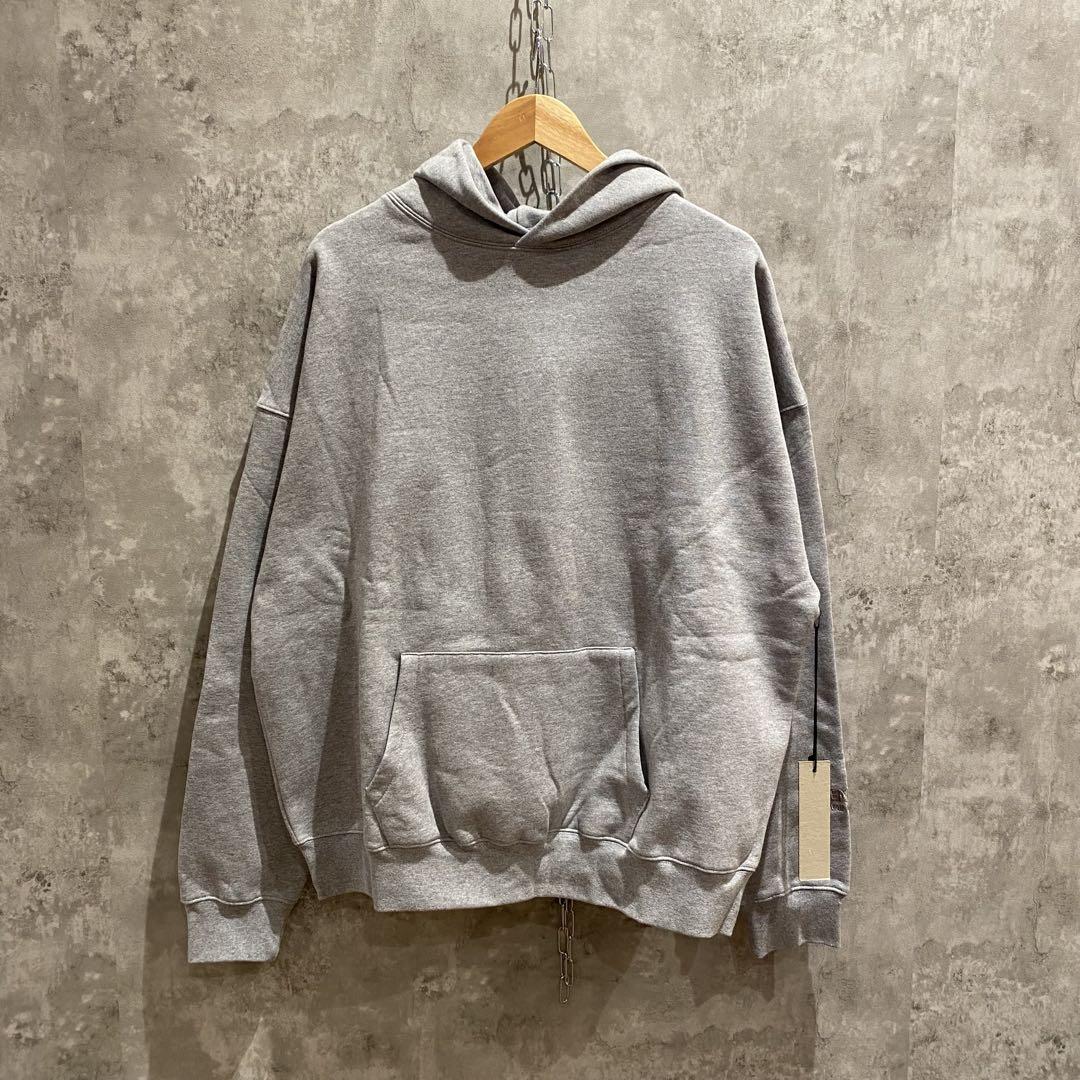 新品 ESSENTIALS ロゴ プリント パーカー エッセンシャルズ