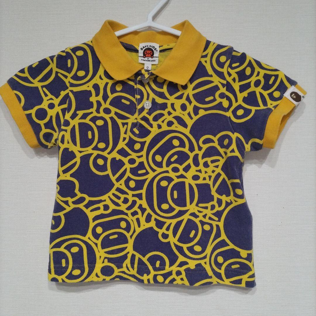 超人気ブティック Tシャツ KIDS BAPE アベイシングエイプ 90サイズ メルカリ - トップス