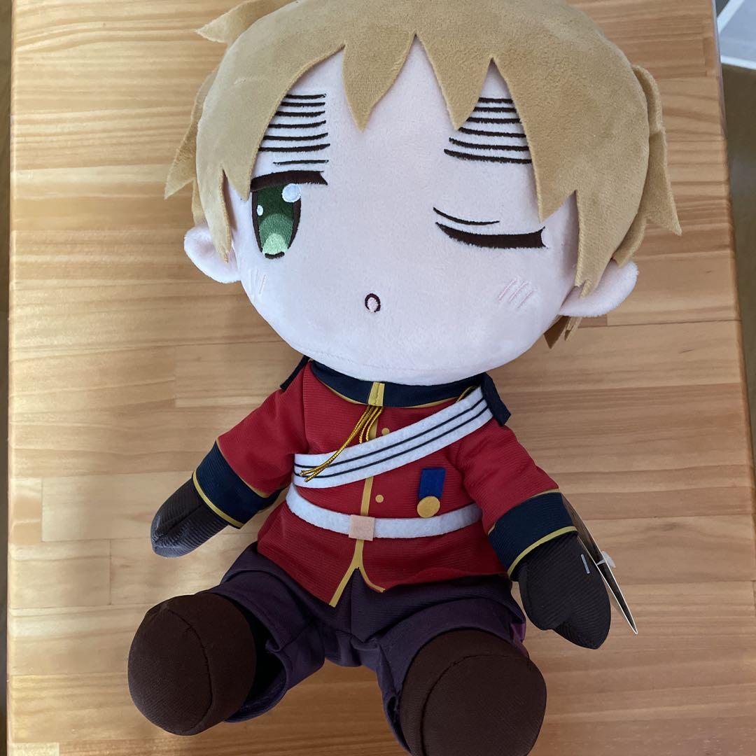 ヘタリア　BIGぬいぐるみ　イギリス　照れ顔