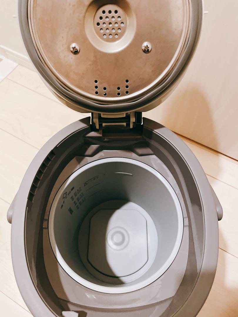 【美品】象印マホービン　スチーム式加湿器　EE-DE35 HA グレー