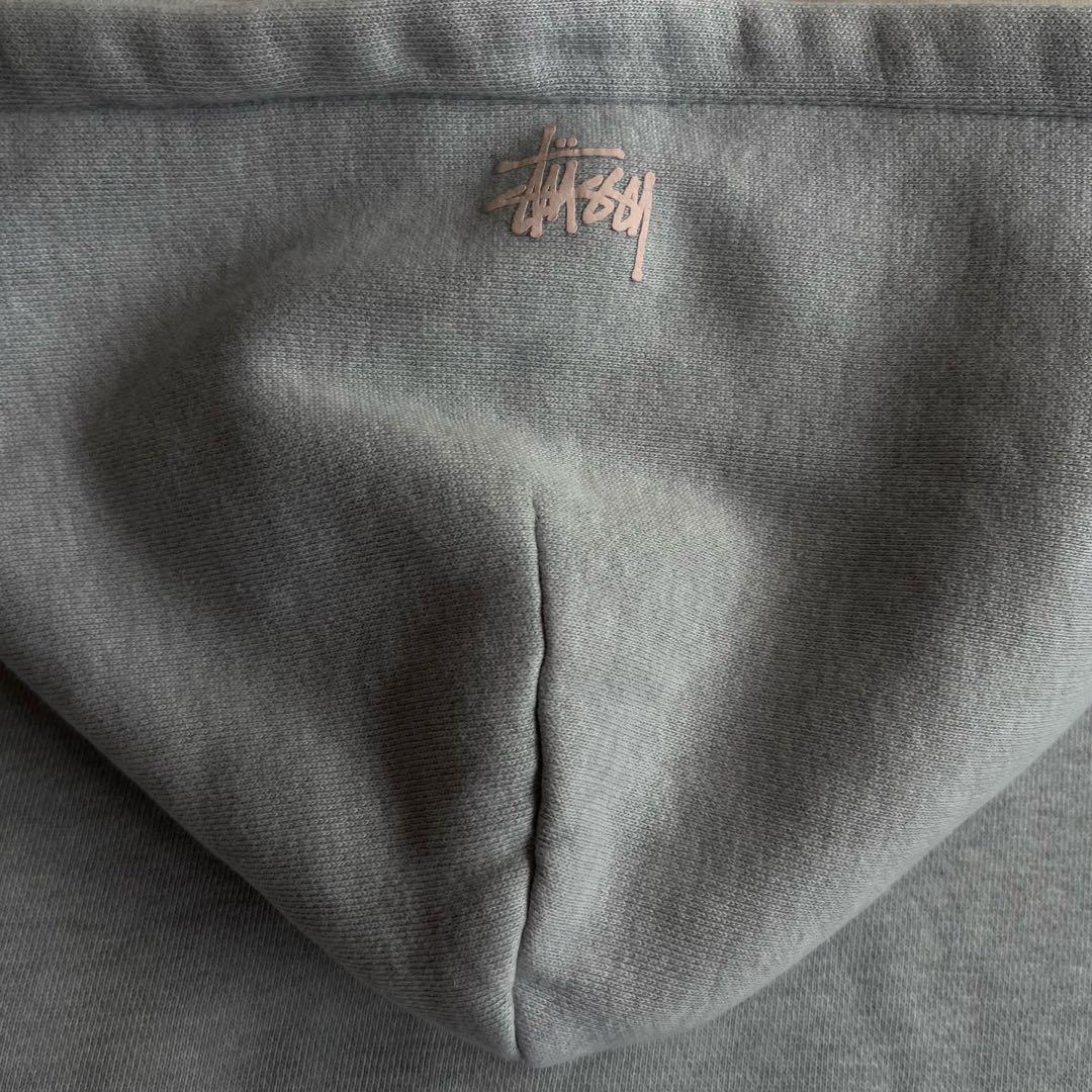 BOXシルエット” old stussy プリント パーカー USA製 00s - メルカリ