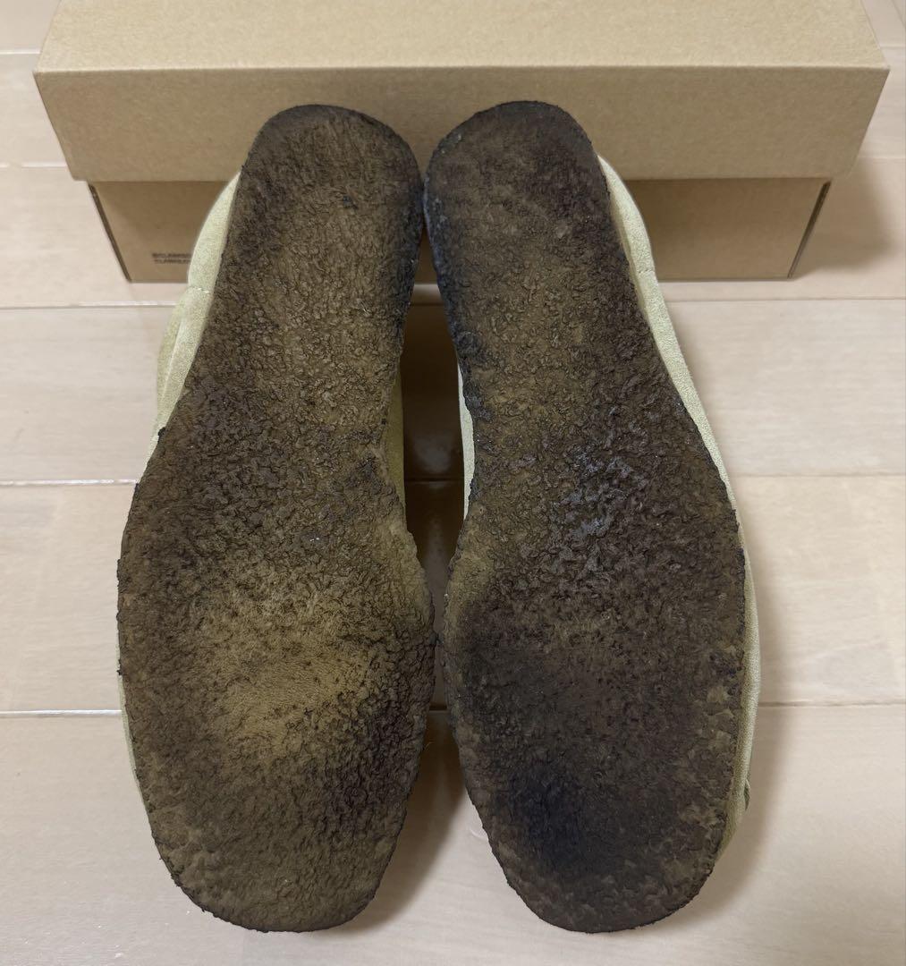 靴 CLARKS WALLABEE MAPLE SUEDE 26155515