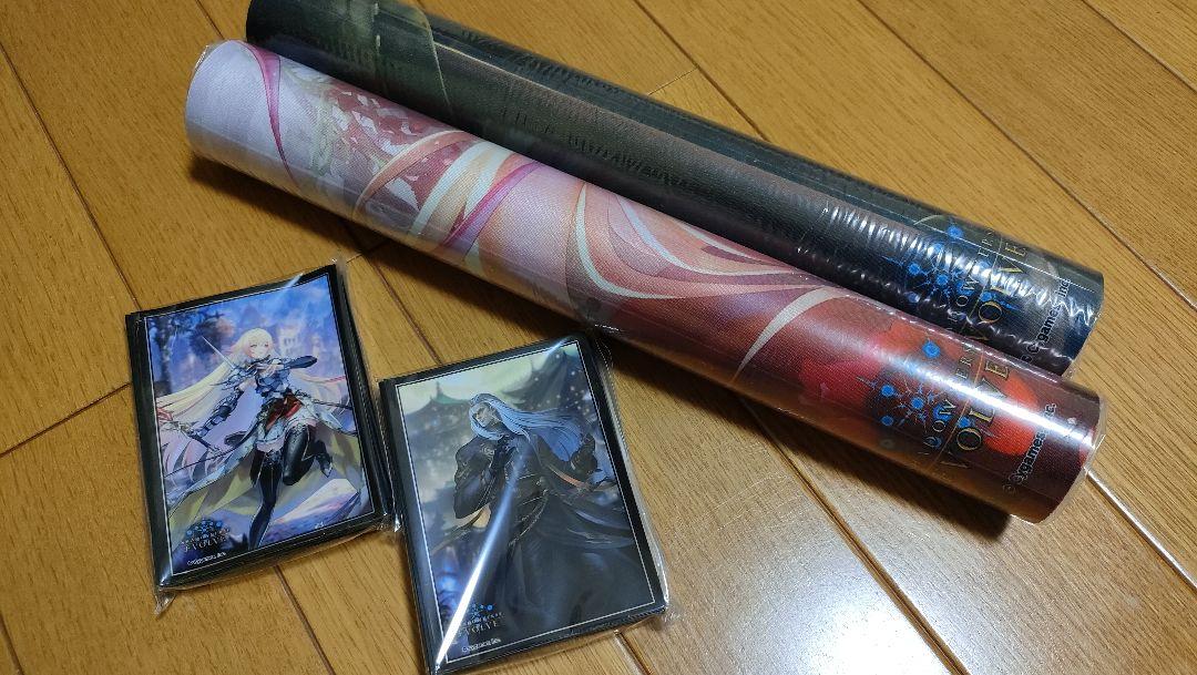 Shadowverse EVOLVE プレイマット＆スリーブ　マリアマリス＆伽藍