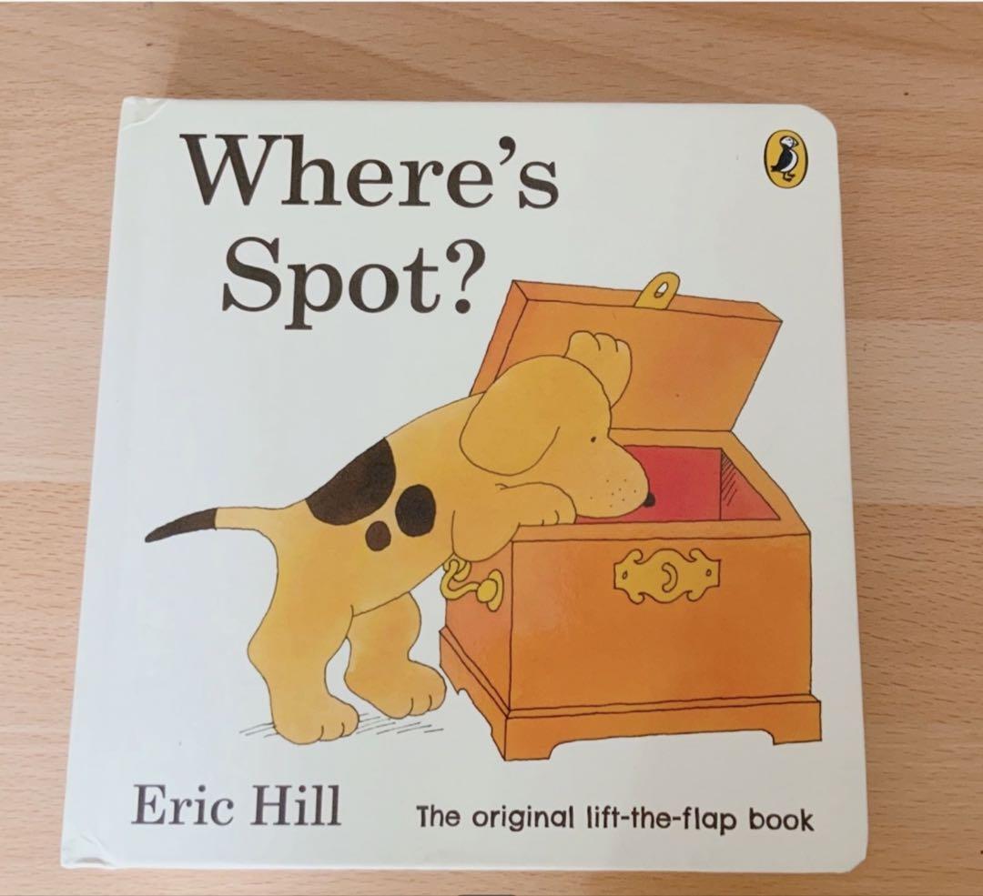 英語絵本where's spot? ハードカバー 洋書 読み聞かせ しかけ