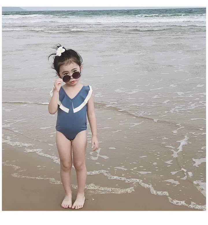 mercari代購 - ダブルフリル 水着 帽子付き おまけ キッズ 女の子 海 海水浴 110 mercari代購 - ダブルフリル 水着 帽子付き おまけ キッズ 女の子 海 海水浴 110