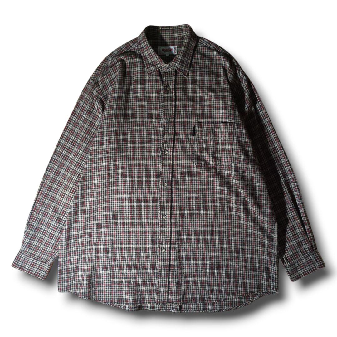 90s vintage McGREGOR チェック柄 ライトネルシャツ 2XL
