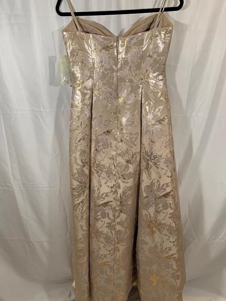 新品】イライザジェイ US8 上品優雅なシャンパンゴールドの