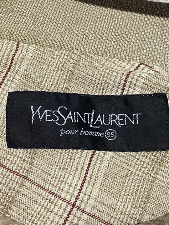 高品質格安 希少 スイングトップ 90's 刺繍ロゴ LXBpt-m51834189169 Yves Saint Laurent 品質保証お得