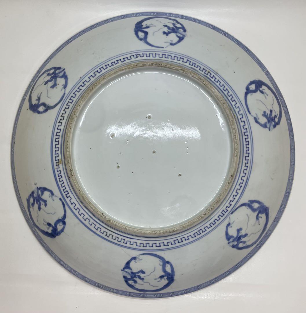 【NEW限定品】 古伊万里 大皿 色絵 s1613 工芸品 工芸品