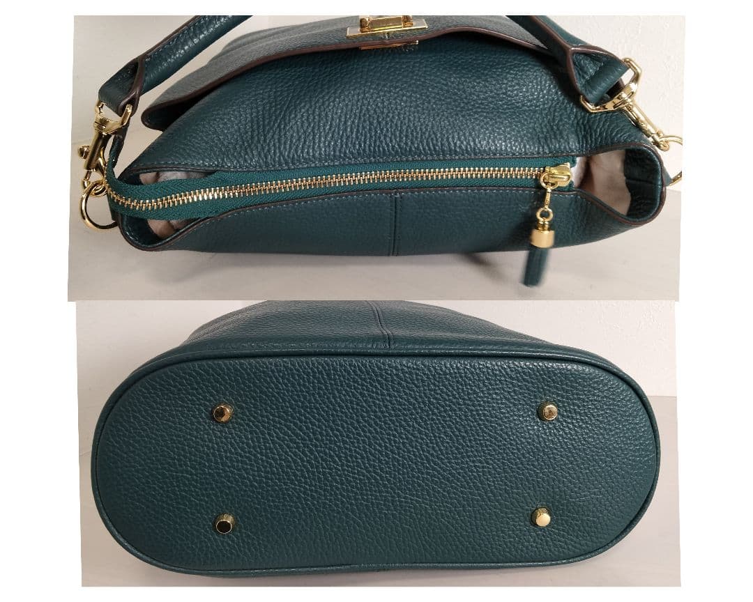 ATAO ウィークエンド 限定 2way ショルダーバッグ ティールグリーン ATAO ウィークエンド 限定 2way ショルダーバッグ ティールグリーン