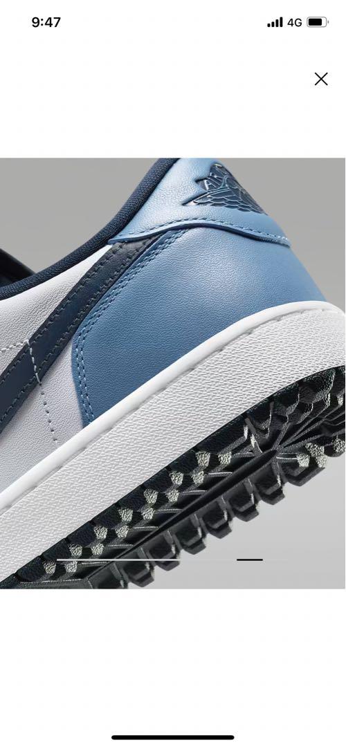 シューズ(男性用) Air Jordan 1 Low GOLF \"Aegean Storm\"