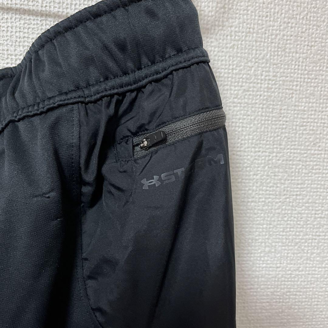 アンダーアーマー　UNDER ARMOUR セットアップ　黒　XL