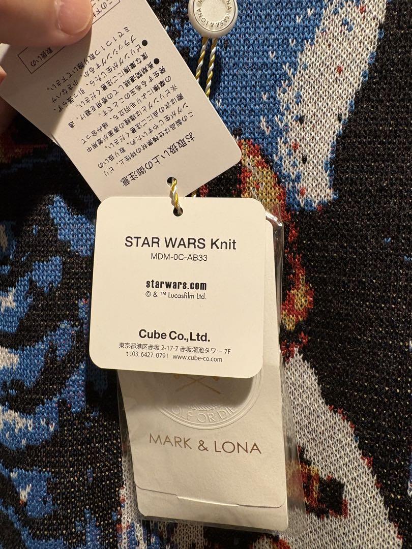 MARK & LONA スター・ウォーズ グラフィック ニットセーター