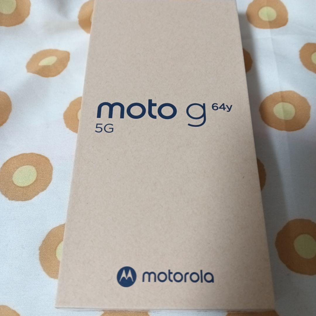 592.moto g64y 5G 128GB バニラクリーム　モトローラ